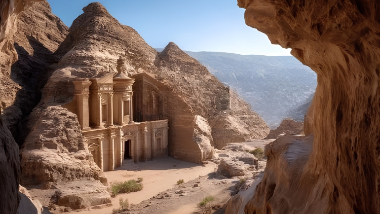 Monastery of Petra, Jordan